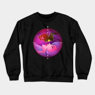 Jane Flowers dreaming Crewneck Sweatshirt